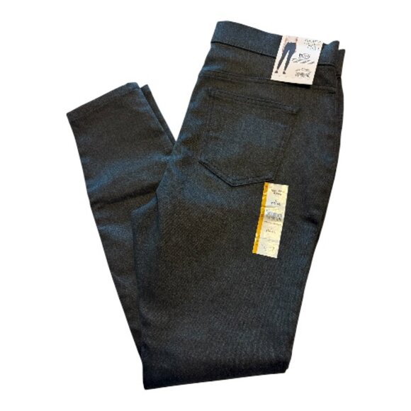 Time and Tru Black Skinny Jeans Women's Size L (12-14) Stretch Denim (2397-15) - Picture 2 of 3